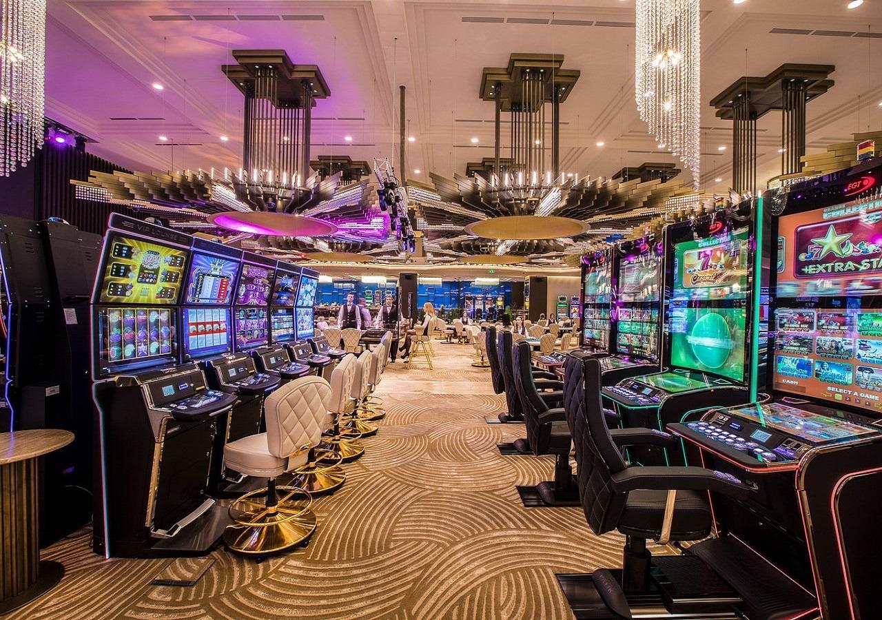 Euphoria Batumi Convention & Casino Hotel Exterior photo Casino Slots